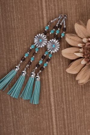 boho flower western boot jewelry